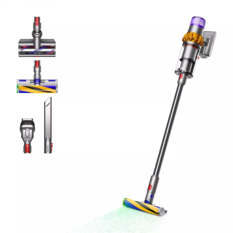 Dyson V15 Detect Absolute käsipölynimuri nikkeli, keltainen 446986-01