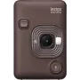 Pikakamera Fujifilm Instax mini LiPlay — 1/5 tuuman 2560×1920 CMOS, tulostaa 86×54 mm, 2,7 tuuman TFT, pronssi