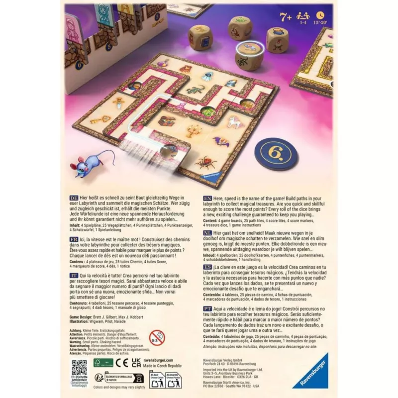 Labyrinth GO, seura­pelii