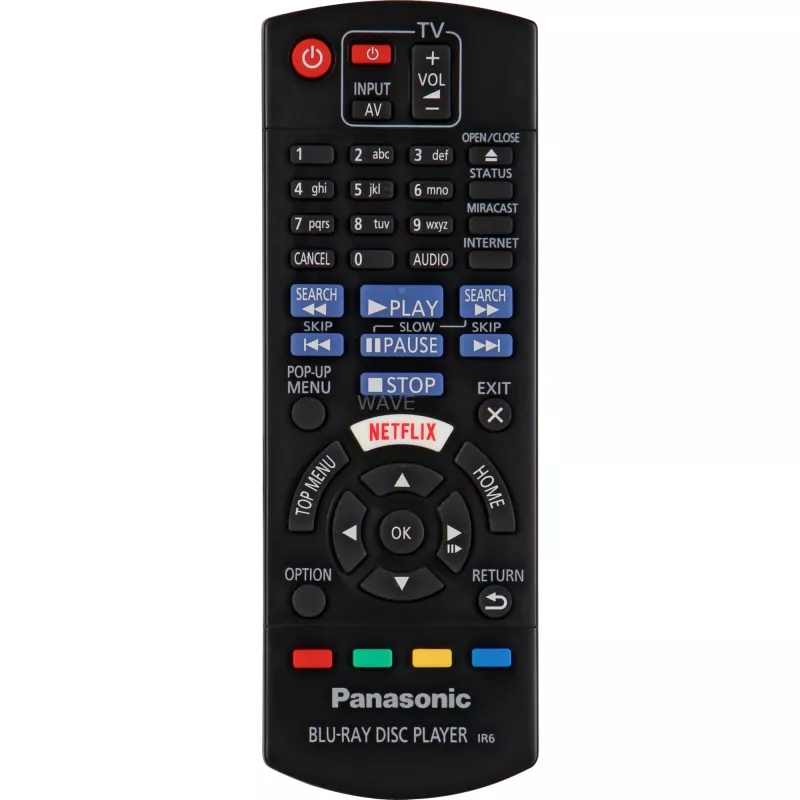 Panasonic Blu-ray-soitin DMP-BDT168EG DVD-Video, MP3, WMA, JPEG, WAV, XviD, AAC, AVCHD, MKV, CD-DA, FLAC, MPO, BD-MV, ALAC USB-liitäntä
