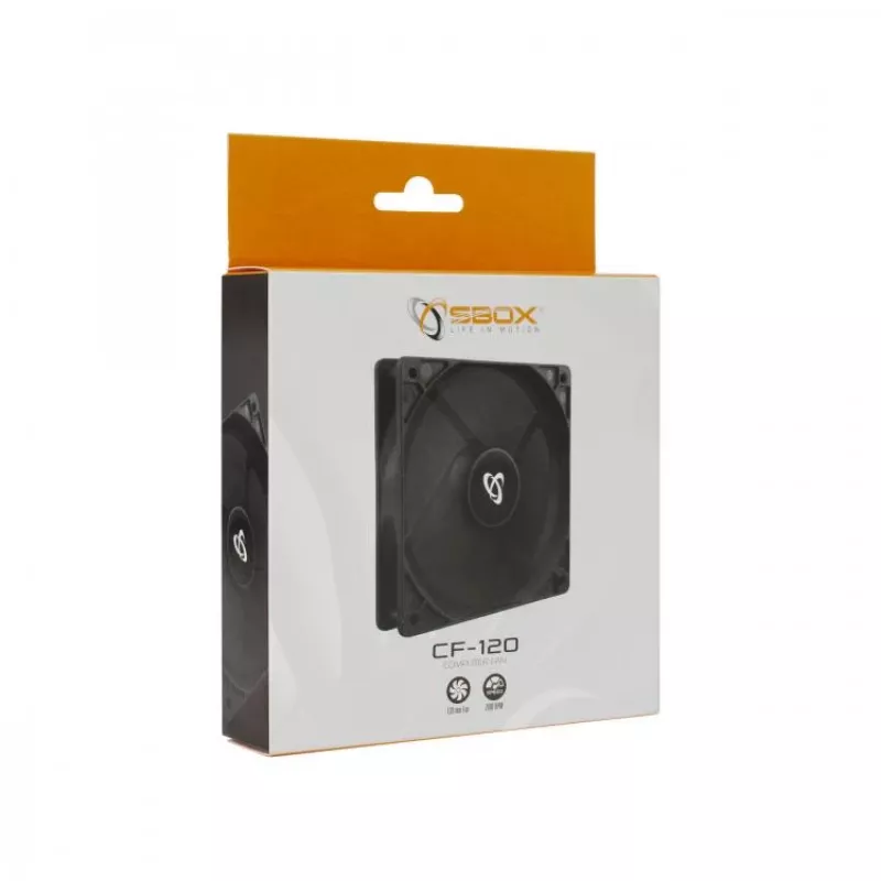 SBOX CF-120/R 120mm kotelotuuletin
