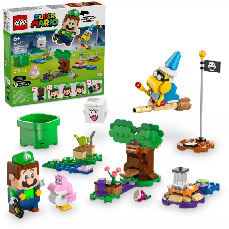 Rakennussarja LEGO 71440 Super Mario interaktiivinen LEGO Luigi -figuurisetti