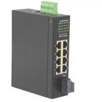 Verkkokytkin ROLINE Industrial Switch 7x RJ-45 1x SC hallitsematon, täysduplex