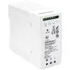 Qoltec 50885 tukeva DIN-kiskovirtalähde UPS-toiminnolla | 40W