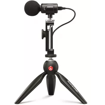 Shure MV88+ VIDEO KIT musta pöytämikrofoni