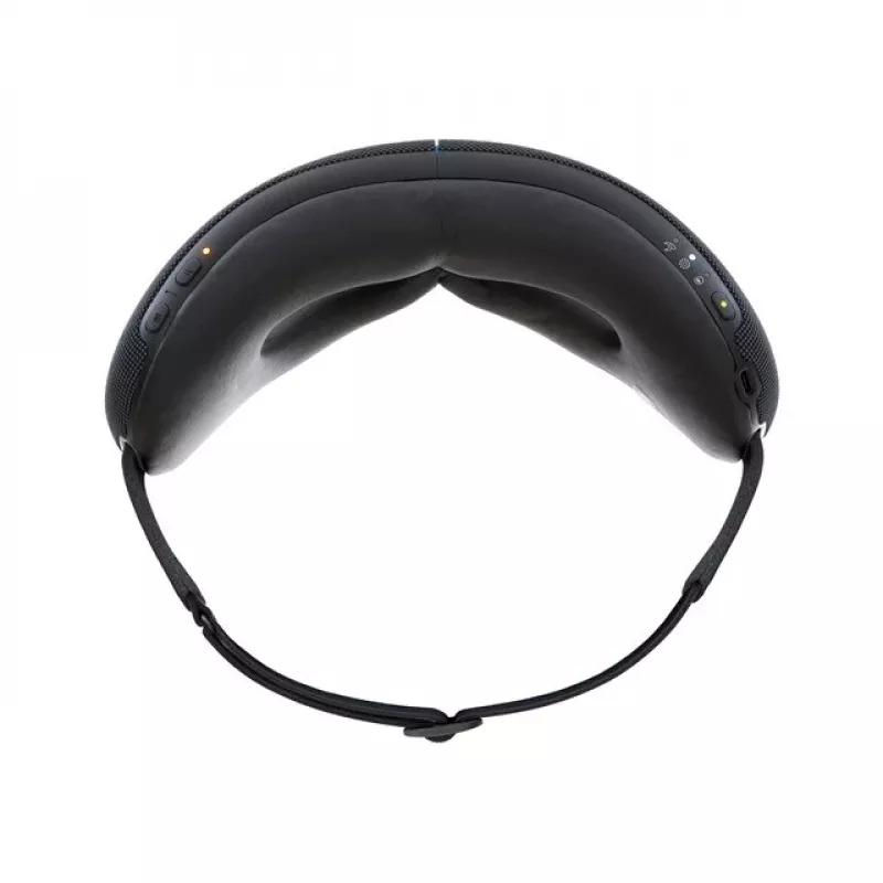 Therabody Smart Goggles 2.0 -hierontalaite kasvoille, musta