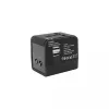 Matkasovitin SBOX TA-23 kaksois-USB-laturilla ja yleisellä pistokeyhteensopivuudella
