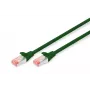 Verkkokaapeli Digitus CAT 6 S/FTP DK-1644-005/G 0,5m vihreä