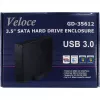 Inter-Tech Veloce GD-35612 - muistikotelo - 3,5