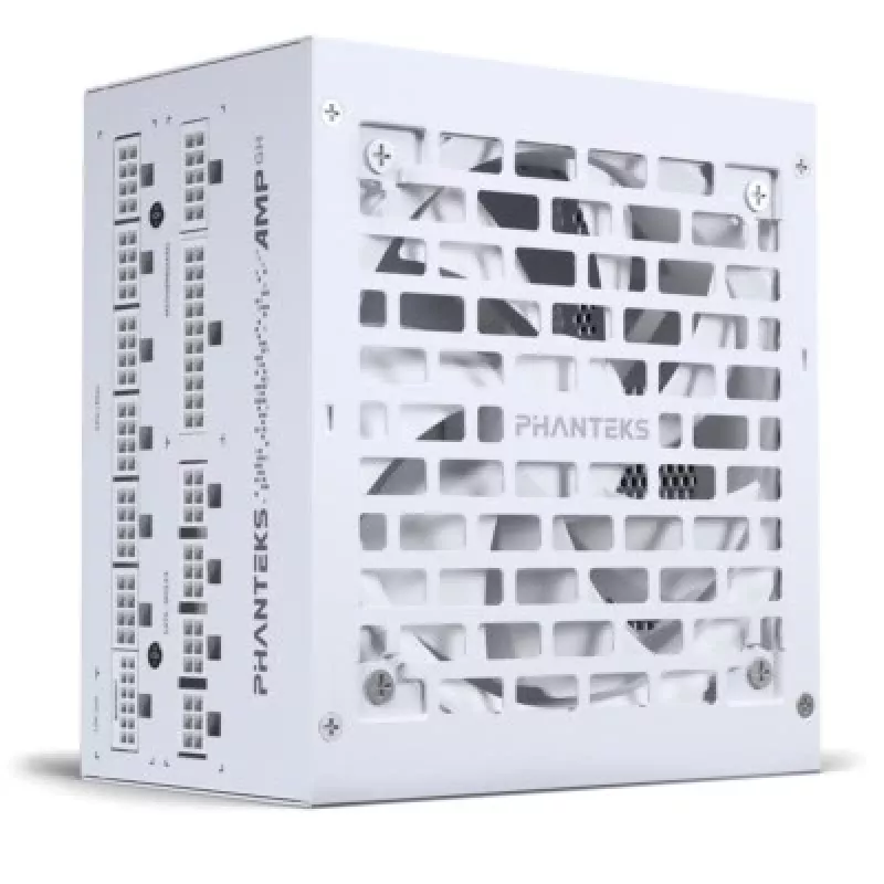 Virtalähde PHANTEKS AMP GH 850 W, 18+10 pin ATX, täysmodulaarinen, 80 PLUS Gold, valkoinen