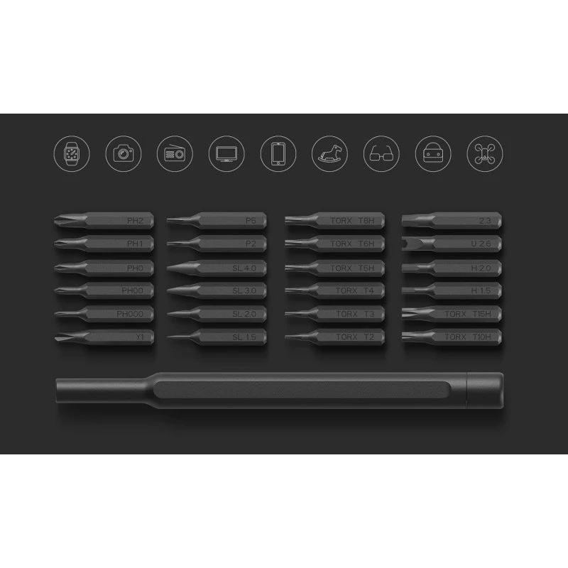 Xiaomi Mi tarkkuuruuvimeisselisarja 24in1