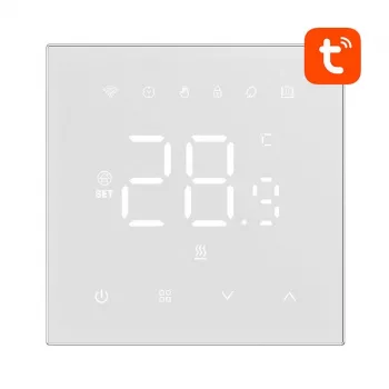 Älykäs termostaatti Avatto WT410-BH-3A-W WiFi kaasukattilalle, ohjelmoitava, Wi‑Fi-yhteys
