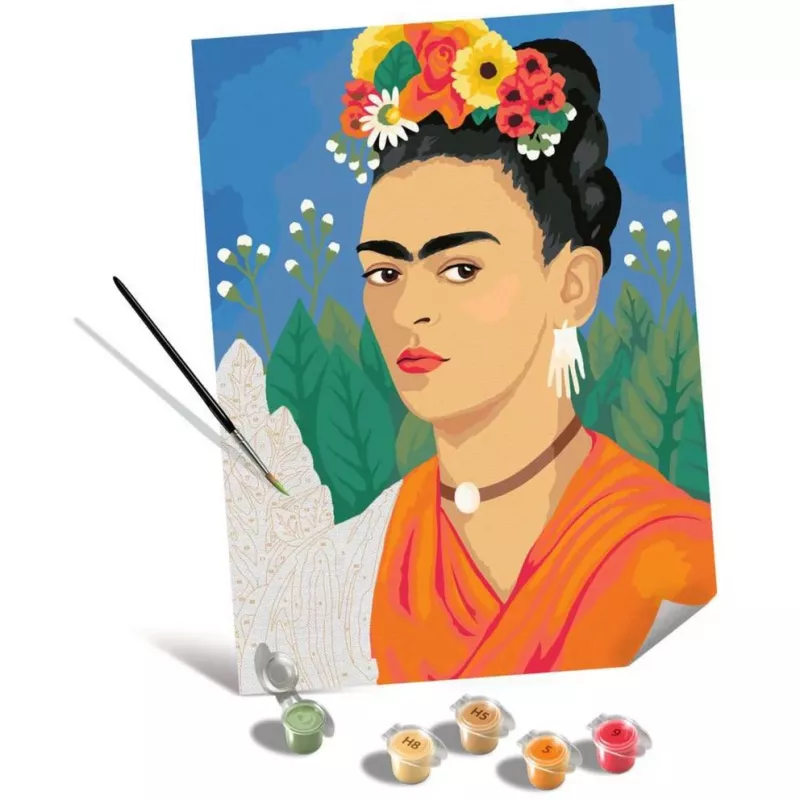 Canvas-maalisarja Ravensburger CreArt ART Collection: Frida Kahlo maalaus, Canvas Edition