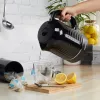 Sähköinen vedenkeitin Petra 1,7 l 3 kW musta