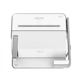 Fellowes Lyra 3-in-1-monitoimisidontalaite, valkoinen/hopea sidonta, nidonta ja rei'itys yhdessä laitteessa, DIN A4 - 1 kpl (5603101)