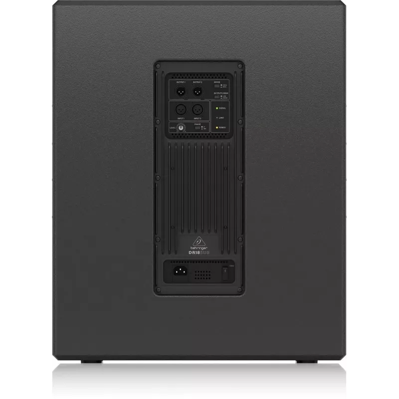 Behringer DR18SUB subwoofer musta aktiivinen subwoofer 800 W