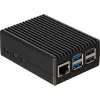 Joy-IT RB-AlucaseP5-08 SBC-kotelo sopii kehitysalustoille Raspberry Pi sisältyy (RB-AlucaseP5-08)