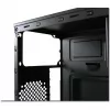 LC Power 2015MB - tornikotelo - micro ATX - ilman virtalähdettä - musta - USB/audio (LC-2015MB-ON)