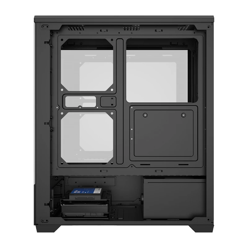 Tietokonekotelo DarkFlash C365 (musta) Mid-Tower ATX/Micro-ATX/Mini-ITX
