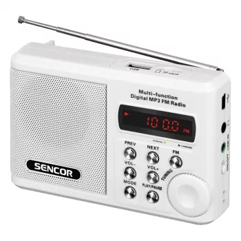 Kannettava radio SRD 215 W MP3, USB, SD