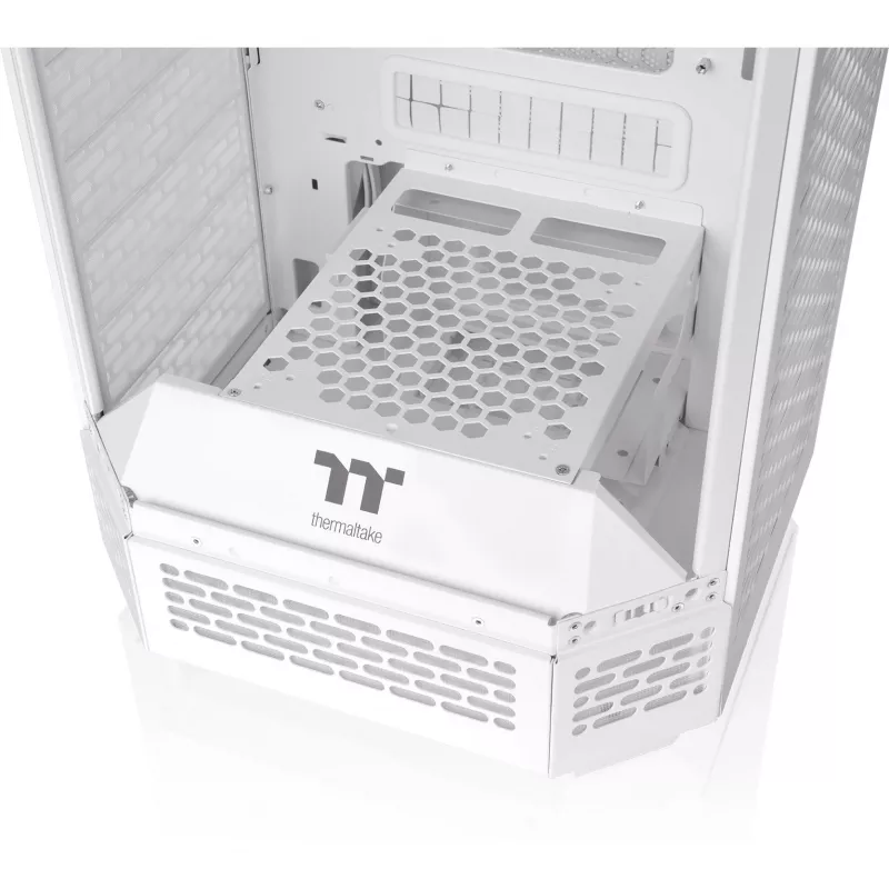 PC-kotelo Thermaltake The Tower 250 Snow Mini Tower valkoinen