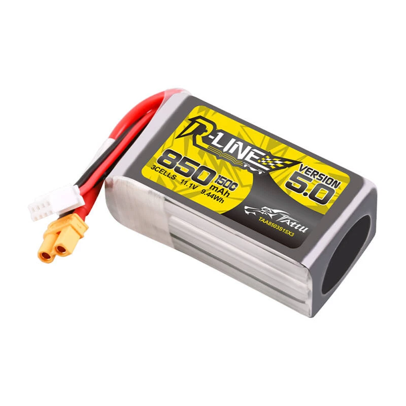 Akku Tattu R-Line 5.0 850 mAh 11.1 V litiumpolymeeri