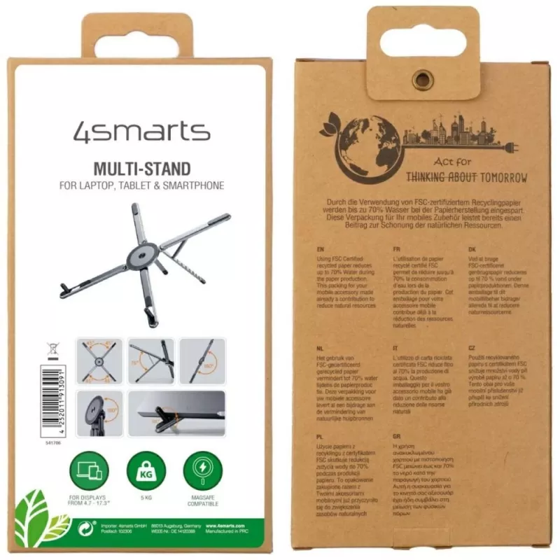 4smarts 541706 harmaa