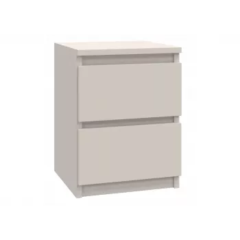 Yöpöytä top e shop MALWA M2 KASZMIR — 2 laatikkoa, lastulevy, kaschmir, 300×300×400 mm