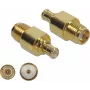Kaapeliadapteri DeLOCK 89959 SMA MCX kulta