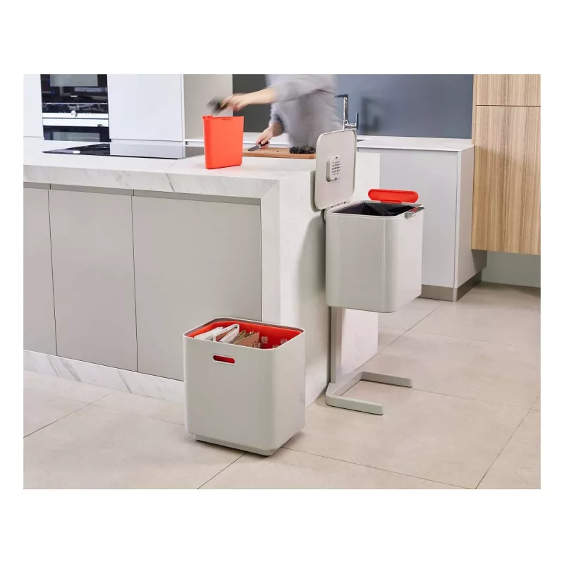 Joseph Joseph jäteastia Totem 60 L kivinharmaa
