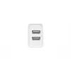 Unitek P1113A-EU - laturi 2X USB-A, 12W, valkoinen