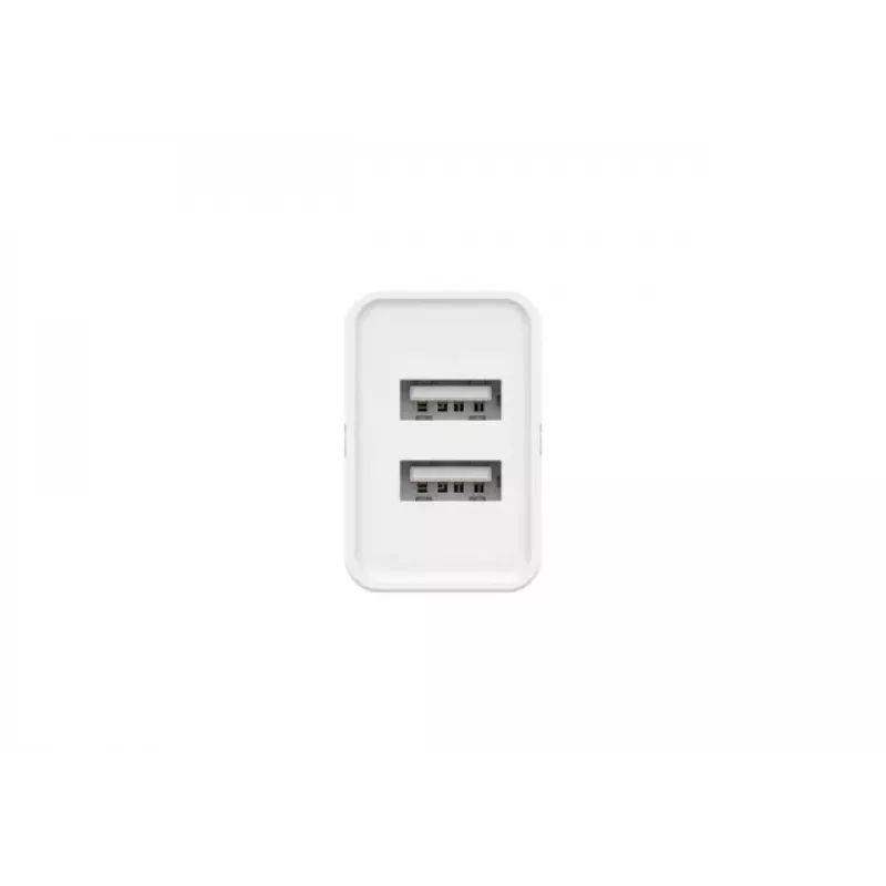 Unitek P1113A-EU - laturi 2X USB-A, 12W, valkoinen