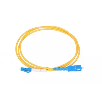 Extralink patchkaapeli LC/UPC–SC/UPC yksimuotokaapeli-simplex G652D 1 m