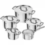 Zwilling BELLASERA kattilasarja 5 osaa, 18/10 ruostumaton teräs (71160-005-0)