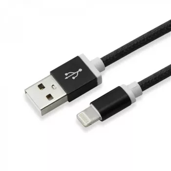 Sbox IPH7-B USB 2.0 8 Pin musta