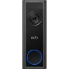Video-ovikello Eufy C31 2K microSD-tuella, 2560×1440, 6500 mAh, johdollinen & johdoton, musta