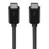 USB-C–USB-C-kaapeli Belkin F2CD084bt0.8MBK 0,8 m 40 Gbit/s musta