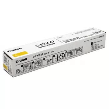 Värikasetti Canon EXV47Y C-EXV47 20 000 sivua keltainen