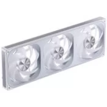 Kotelotuuletinsarja Jonsbo ZA-420W — 3×140 mm PWM ARGB, valkoinen