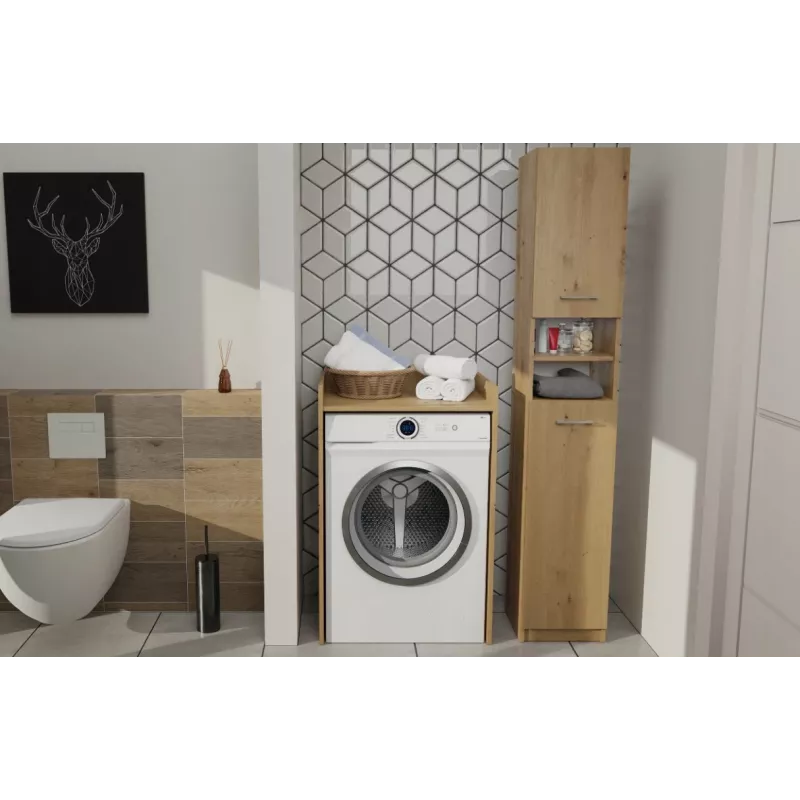 Top e Shop POLA pesuhuoneen kaappi pesukoneelle – Artisan Oak