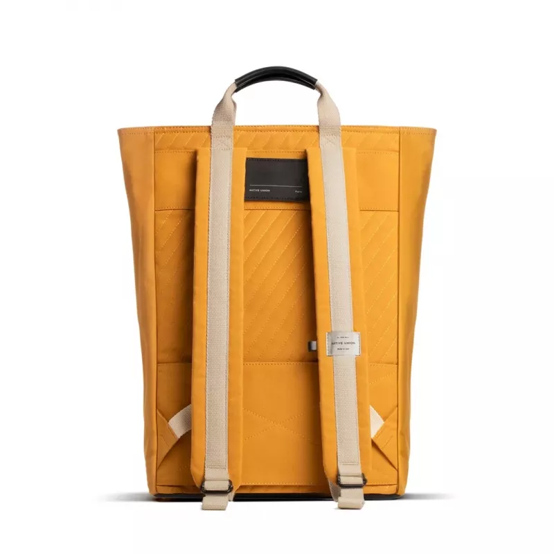 Rento reppu Native Union W.F.A Backpack keltainen 100% kierrätettyä PET-muovia