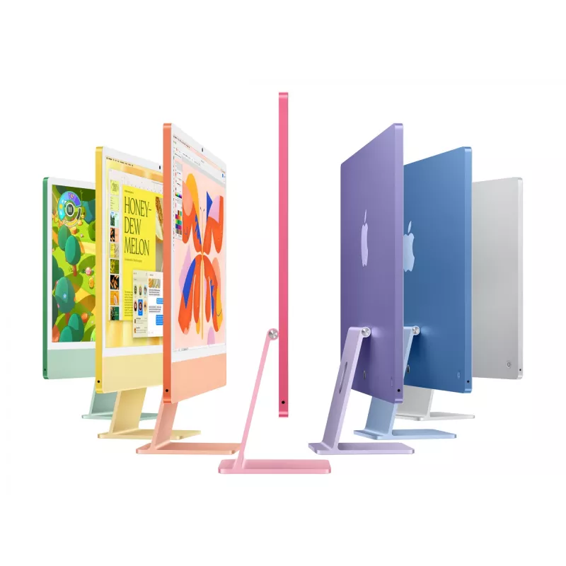 iMac 24 tuumaa: M4 10/10, 16 GB, 512 GB SSD – sininen