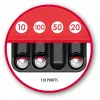 BRIO Ravensburgerilta lautapeli — flipperipeli, 5-osainen, 522×339×117 mm