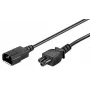 Microconnect PE080610 virtakaapeli musta 1 m C14-liitin C5-liitin