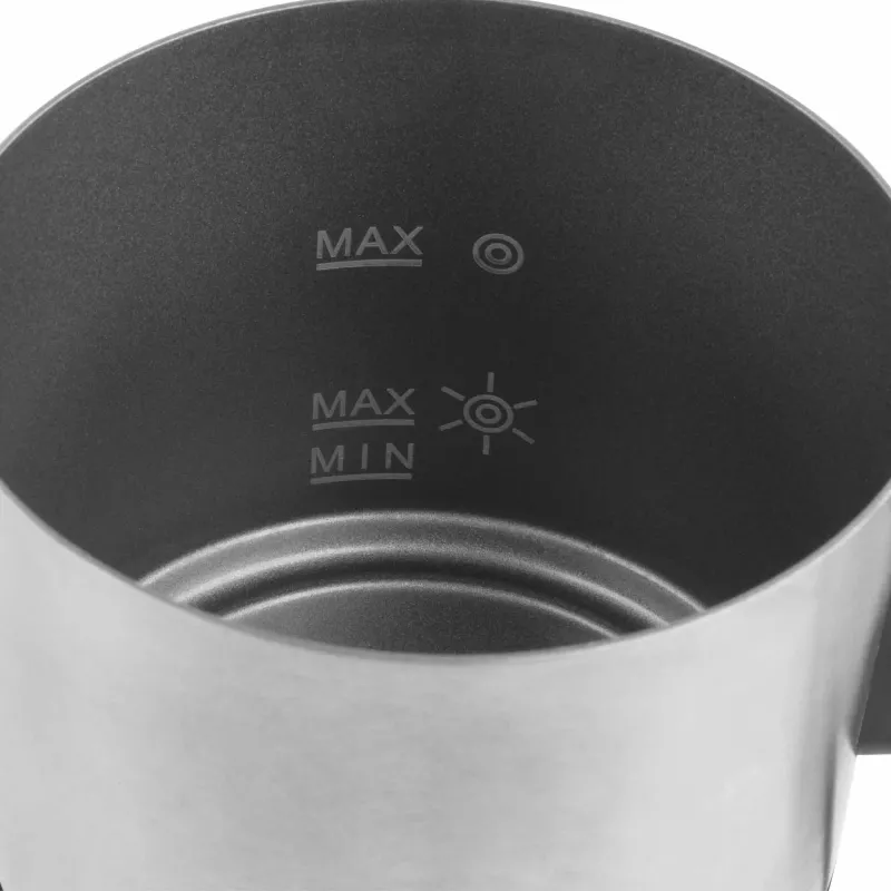 Automaattinen maidonvaahdotin JATA JECL1900 musta ruostumaton teräs 150ml 550W
