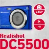 Realishot DC5500 kompaktikamera 24 MP CMOS 5616 x 3744 pikseliä sininen (DC5500BL)