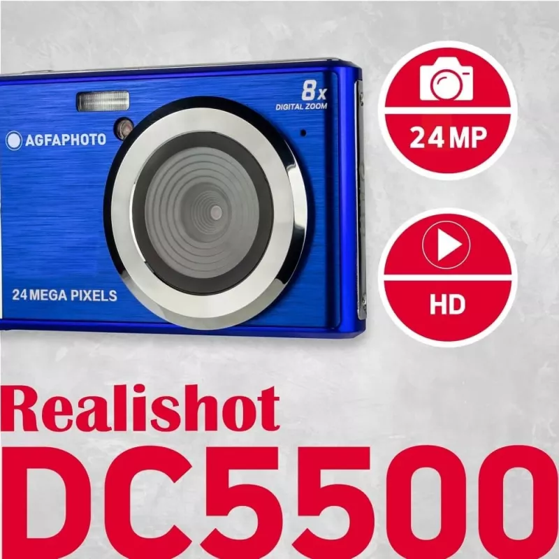 Realishot DC5500 kompaktikamera 24 MP CMOS 5616 x 3744 pikseliä sininen (DC5500BL)