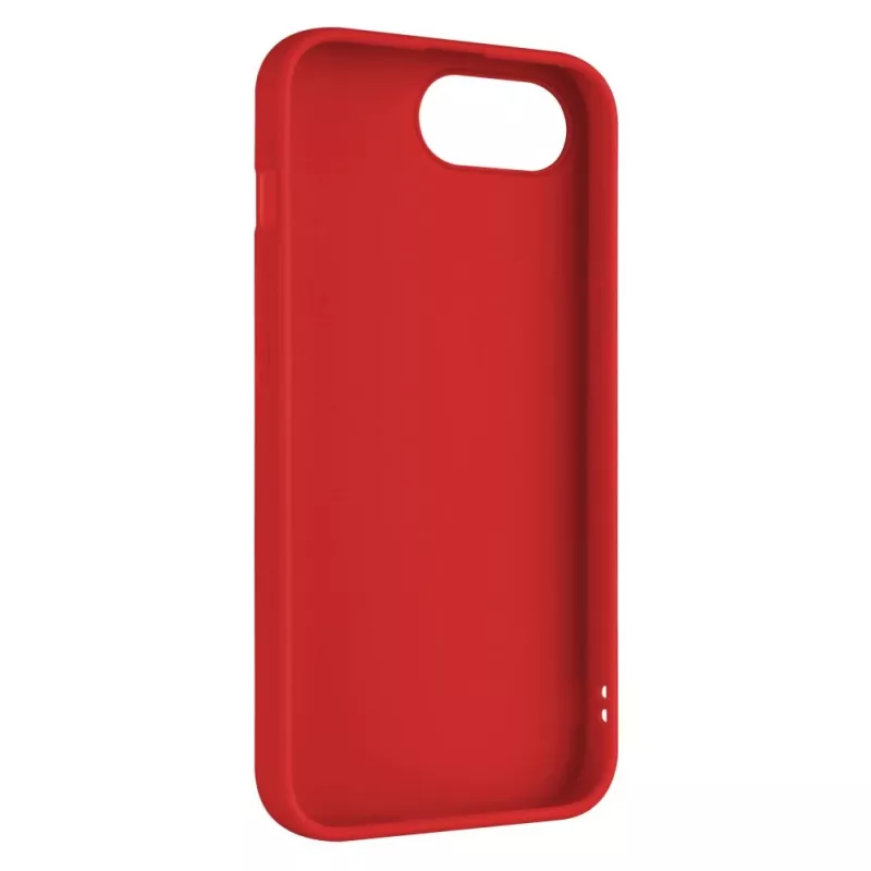 FIXED kännykän takakansi Apple iPhone 16e -puhelimeen, kumi, punainen, ohut suojakotelo