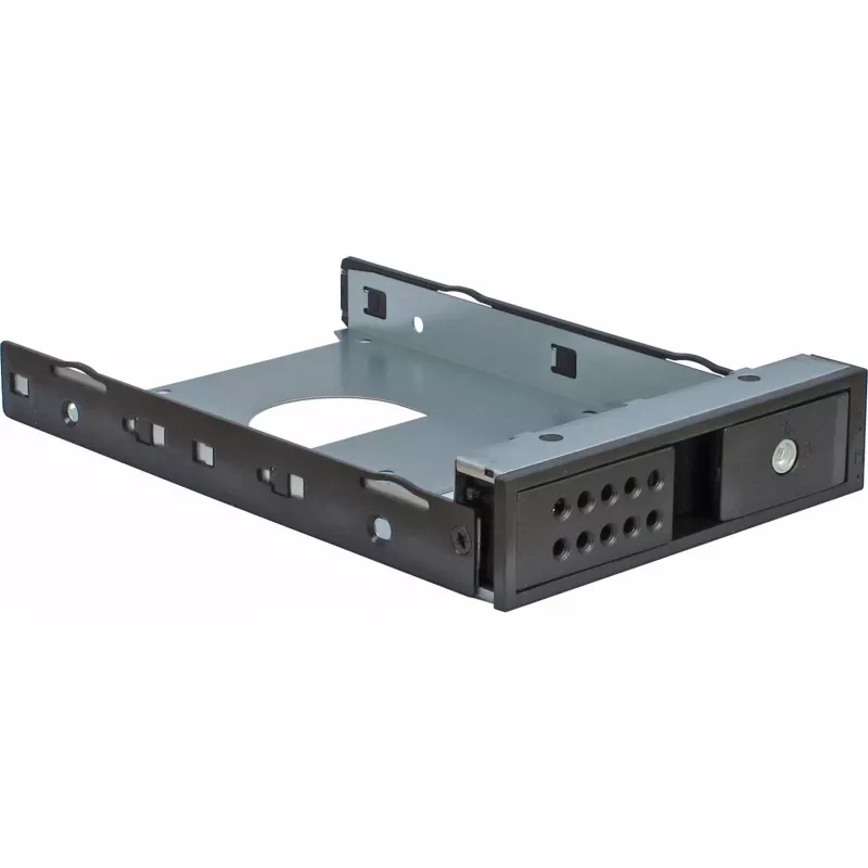 INTER-TECH IPC 4U-4508 -runkokotelo musta — 4U-palvelin-/PC-kotelo, rack-asennus