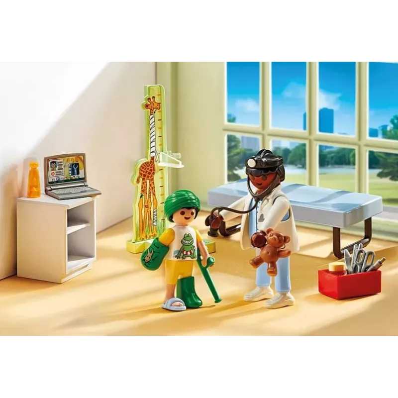 Figuurisarja Action Heroes 71619 lastenlääkäri ja nallekarhu